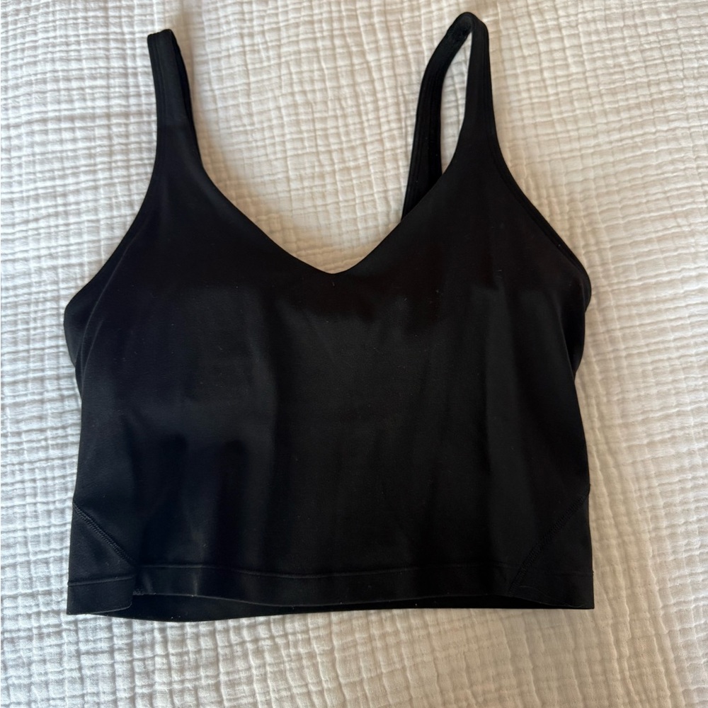 Black lululemon align tank
